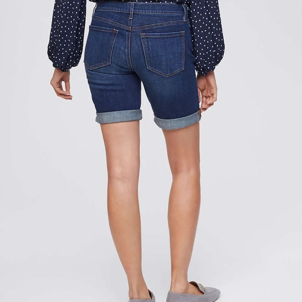 NWT LOFT‎ Modern Denim Bermuda Shorts